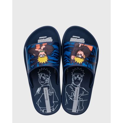 Chinelo-Infantil-Slide-Naruto-Ipanema-Azul