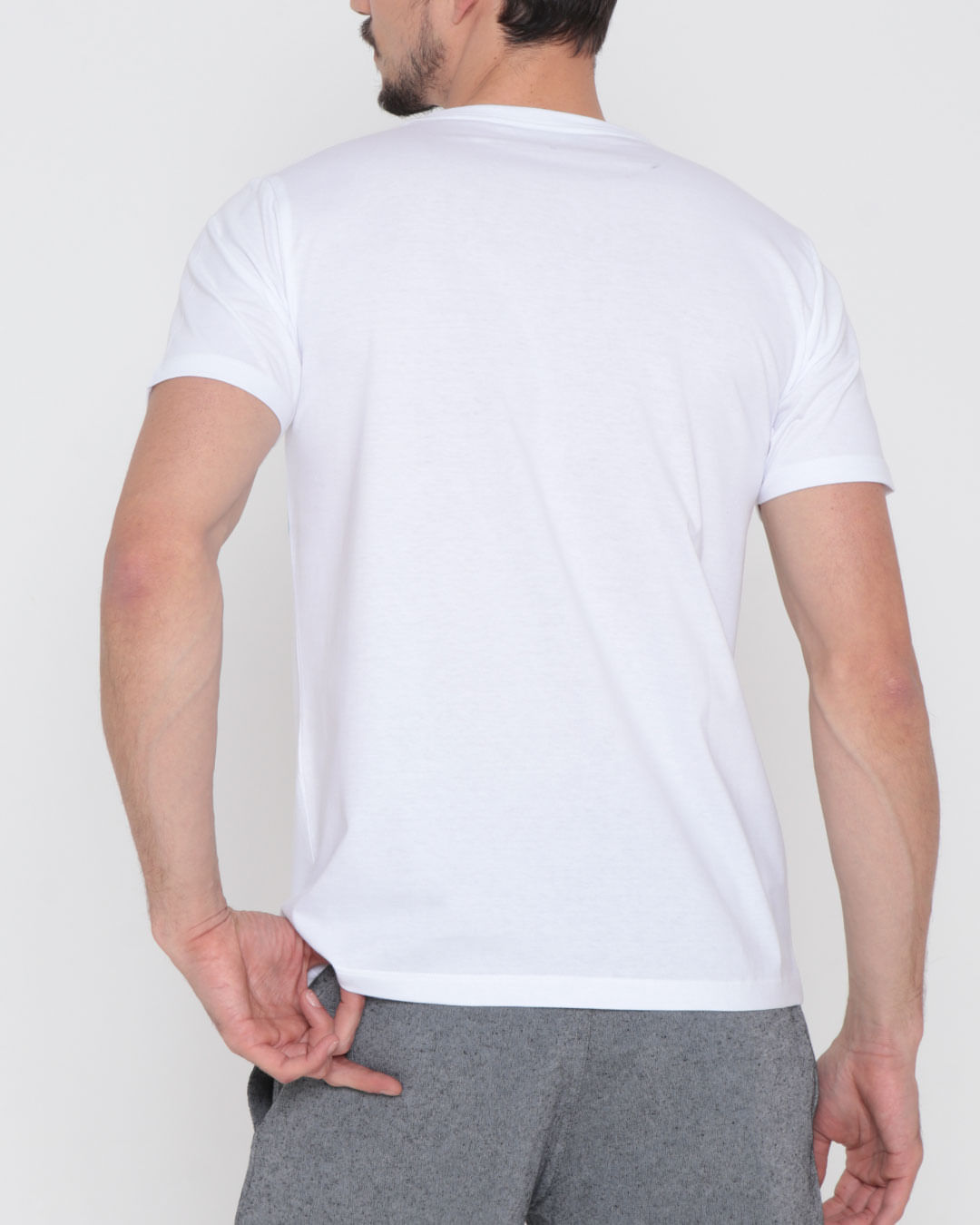 Camiseta-Masculina-estampa-Aquarela-Branca