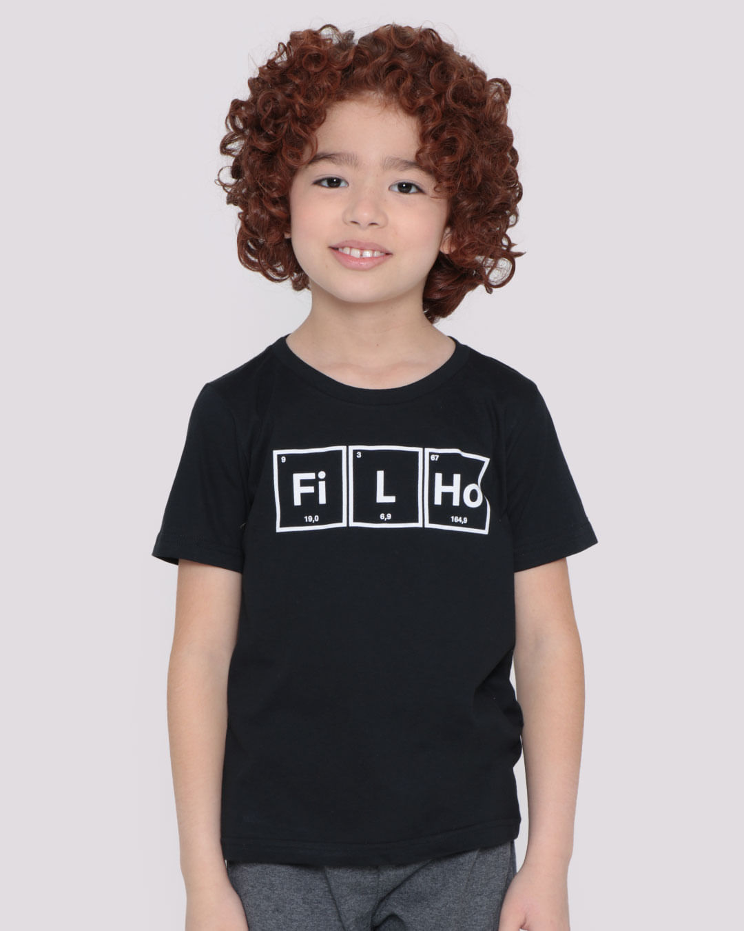 Camiseta-Infantil-Filho-Preta