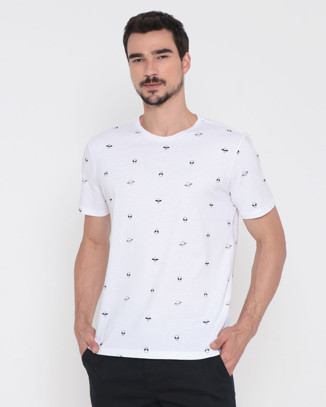 Camiseta-Masculina-Estampa-ET-Branca