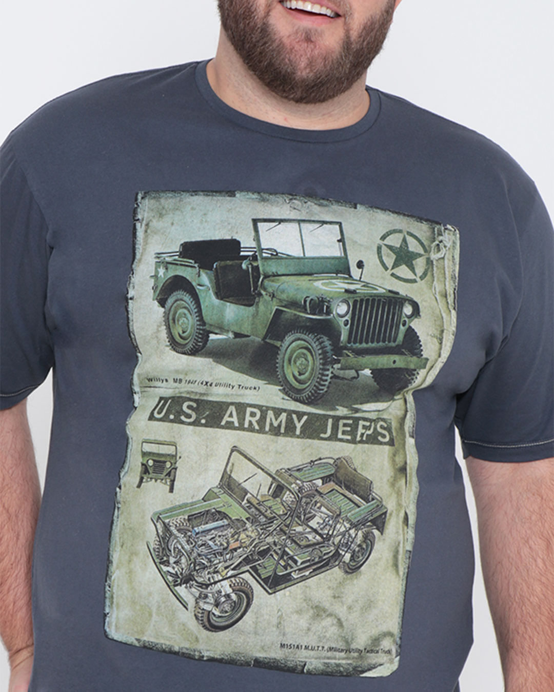 Camiseta-Plus-Size-Estampa-Jeep-Cinza