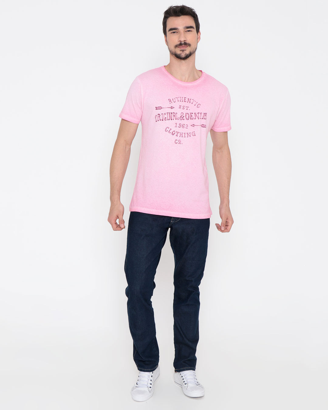 Camiseta-Masculina-Estonada-Rosa-Claro
