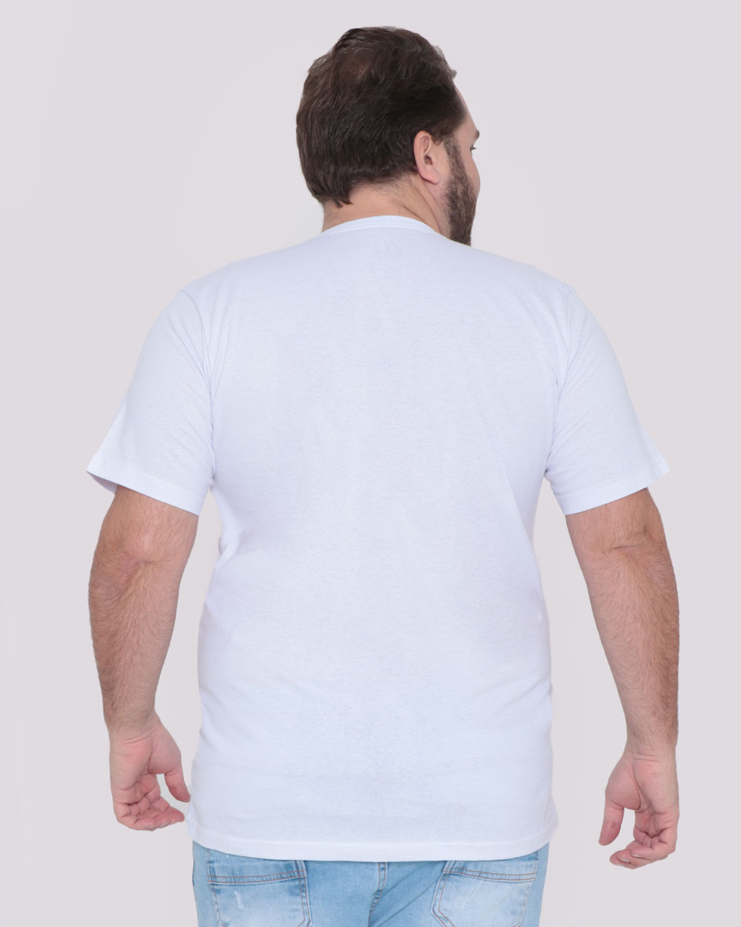 Camiseta-Plus-Size-Masculina-Folhagem-Branca-