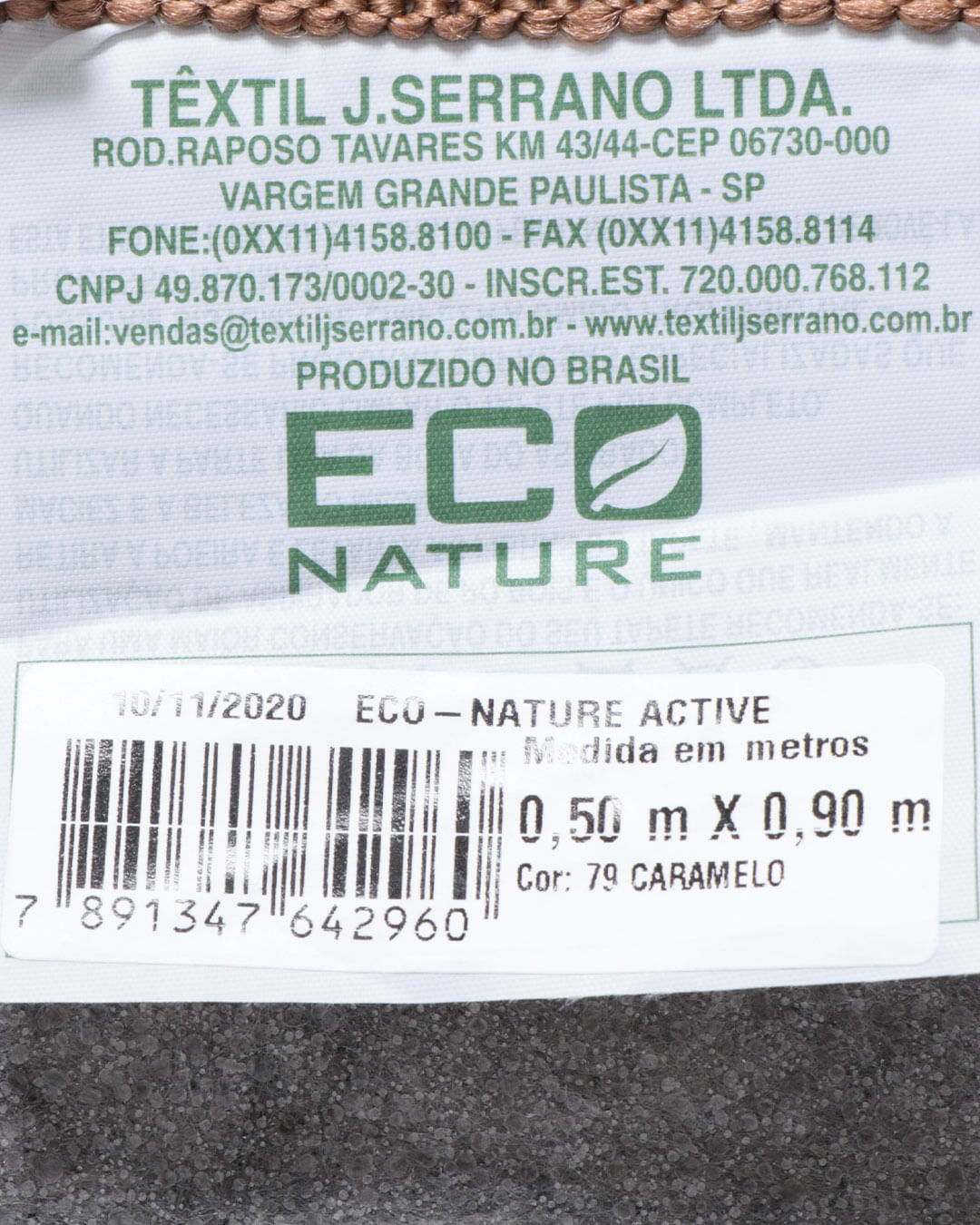 Tapete-50cmx-90cm-Eco-Nature-Geometrico-Bege-Medio