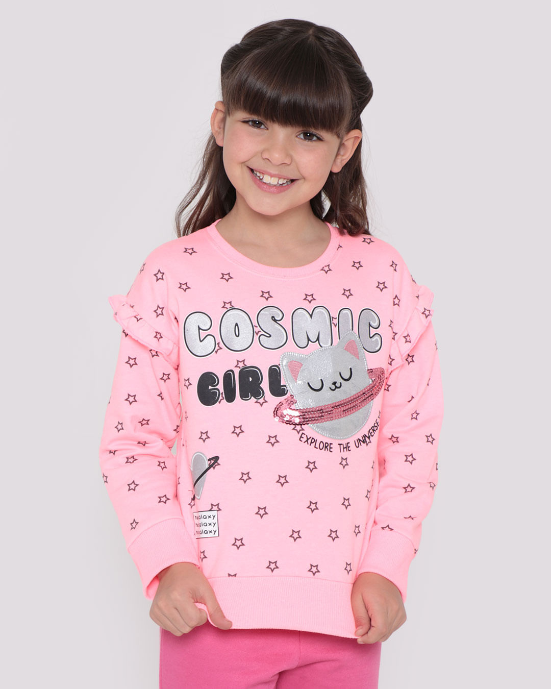 Blusao-Infantil-Moletom-Cosmic-Girl-Neon-Rosa-Claro