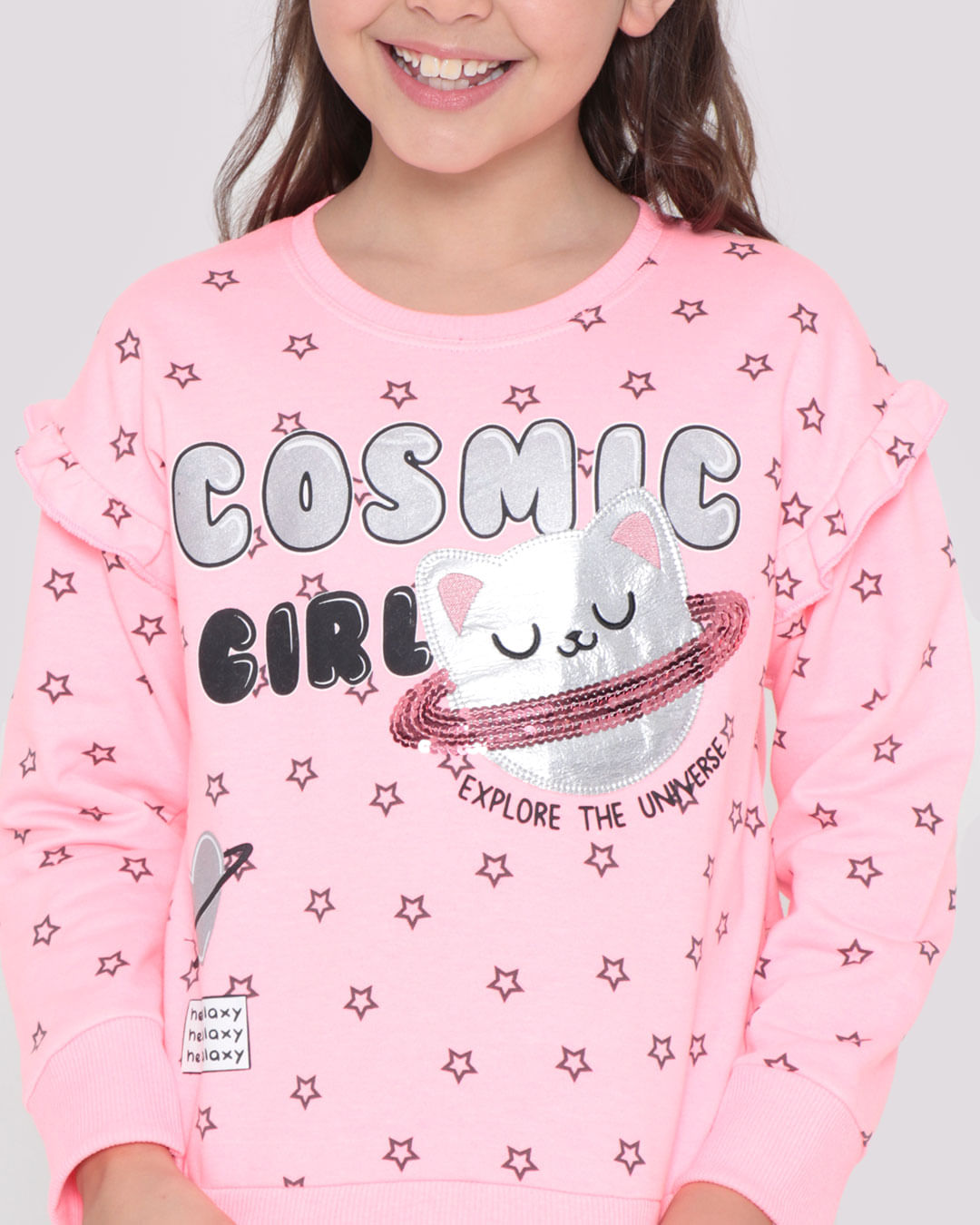 Blusao-Infantil-Moletom-Cosmic-Girl-Neon-Rosa-Claro