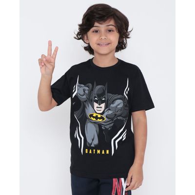 Camiseta-Infantil-Batman-Preta