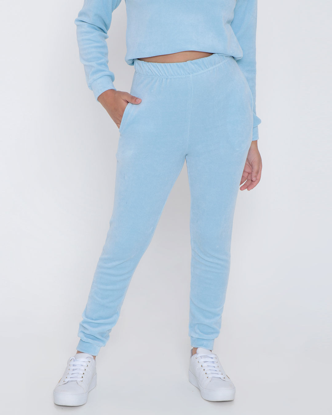 Calca-Juvenil-Jogger-Plush-Azul-Claro