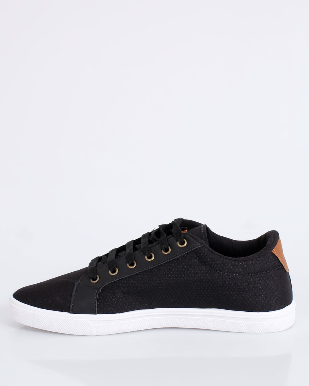 Tenis-Masculino-Casual-Recorte-Preto