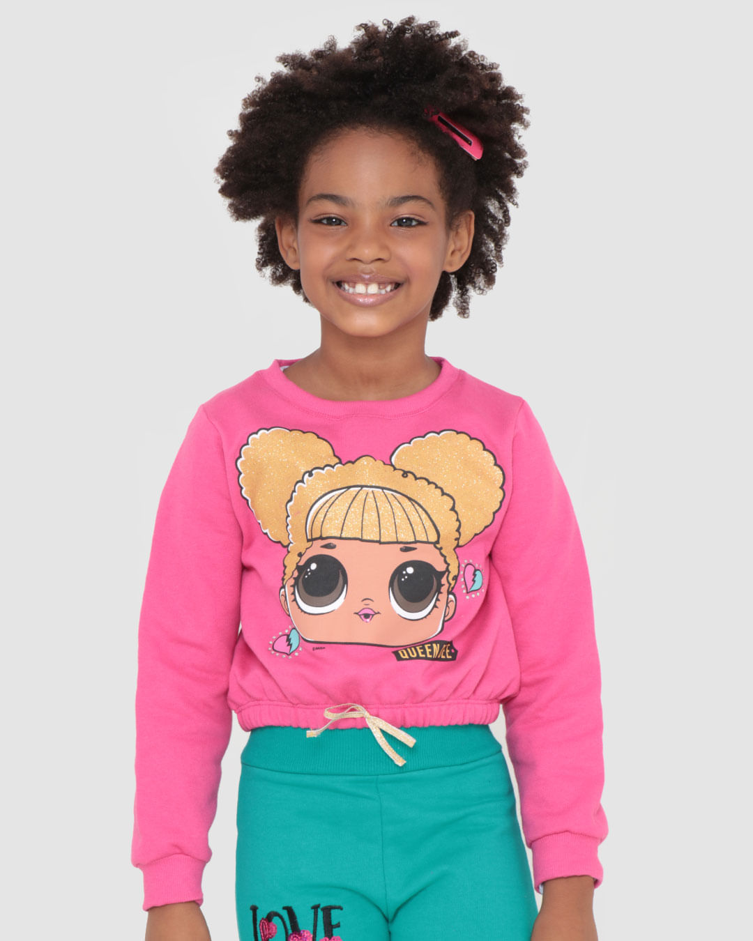 Blusa-Cropped-Infantil-LOL-Surprise-Rosa-Medio