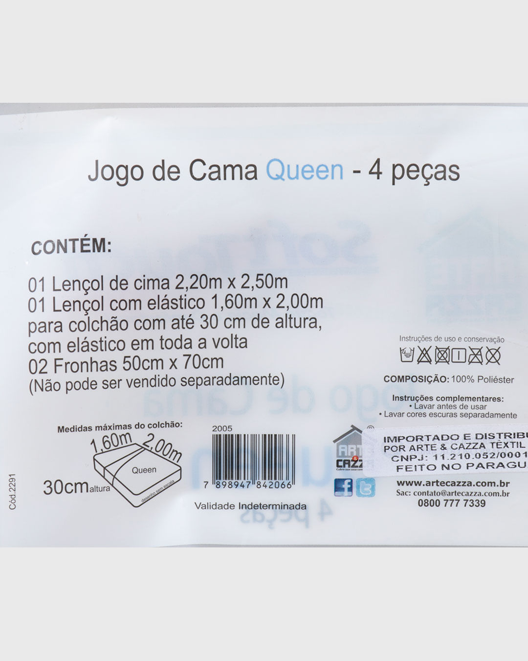 Jogo-De-Cama-Queen-4-Pecas-Arte-E-Cazza-Mandalas-Bege-Claro