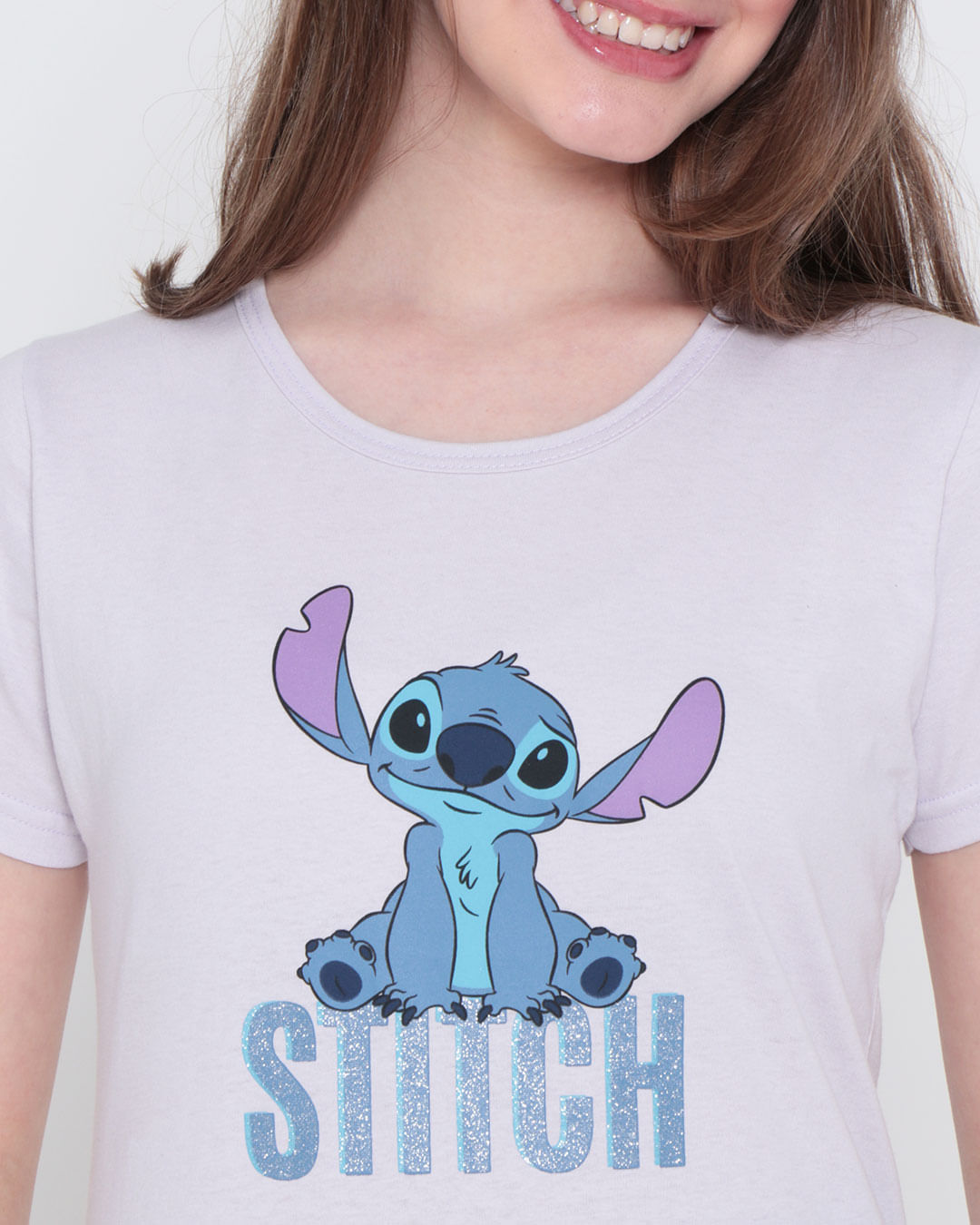 Camiseta-Juvenil-Disney-Stitch-Lilas-Claro