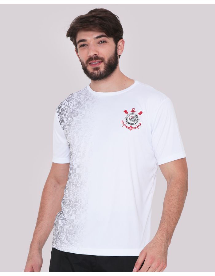 Camiseta-Masculina-Fitness-Corinthians-Branca