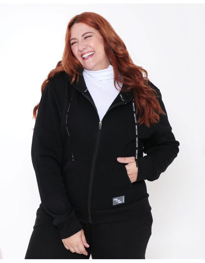 Casaco-Plus-Size-Feminino-Moletom-Capuz-Preto