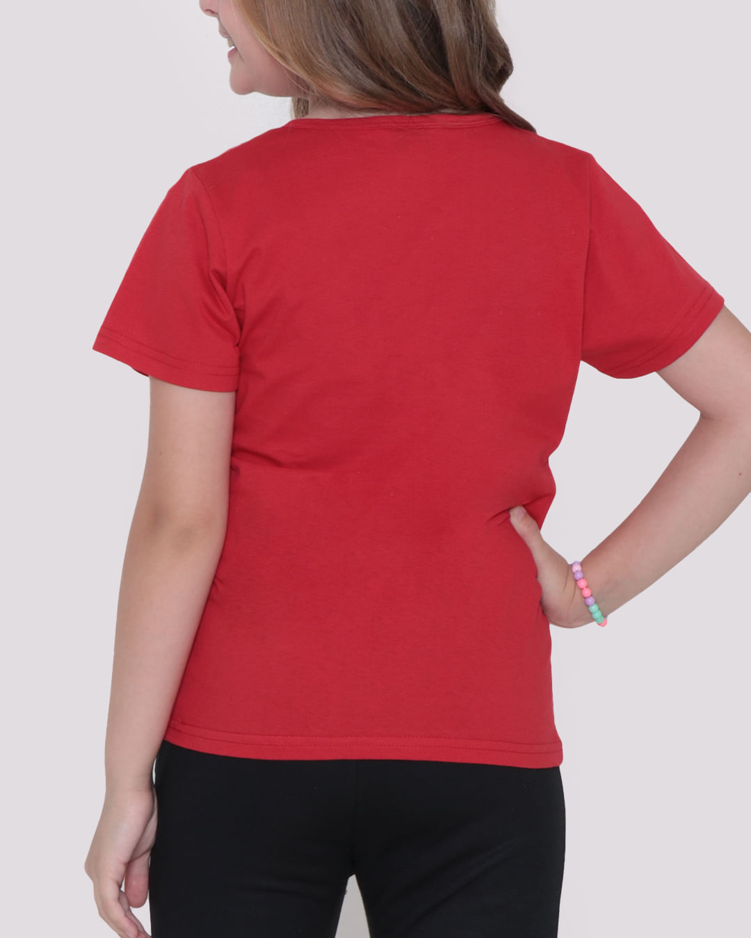 Camiseta-Juvenil-Disney-Minnie-Vermelha