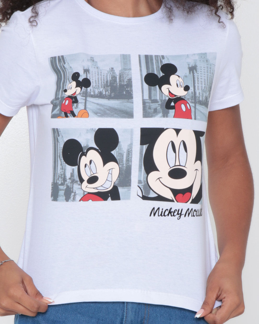 Camiseta-Feminina-Mickey-Mouse-Disney-Branca