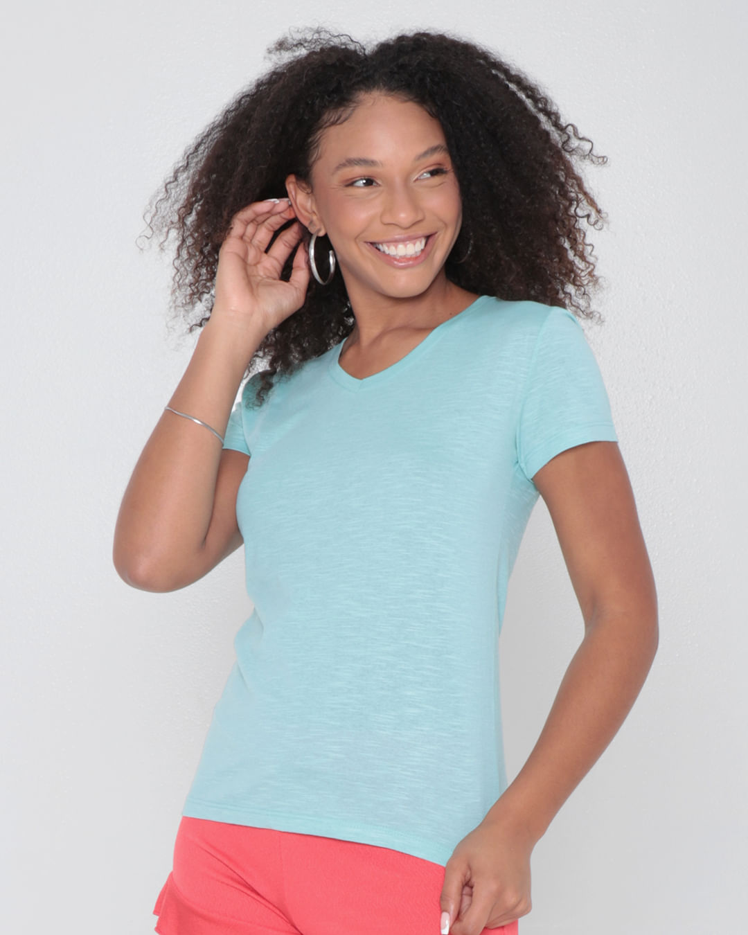 Blusa-Feminina-Gola-V-Verde-Claro