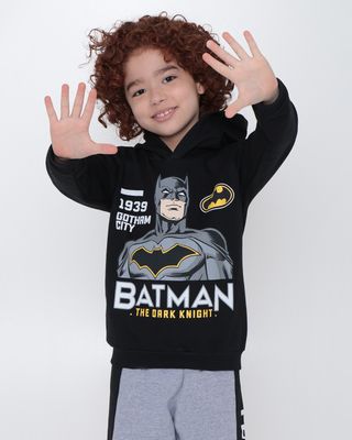 Blusao-Moletom-Infantil-Liga-da-Justica-Batman-Preto