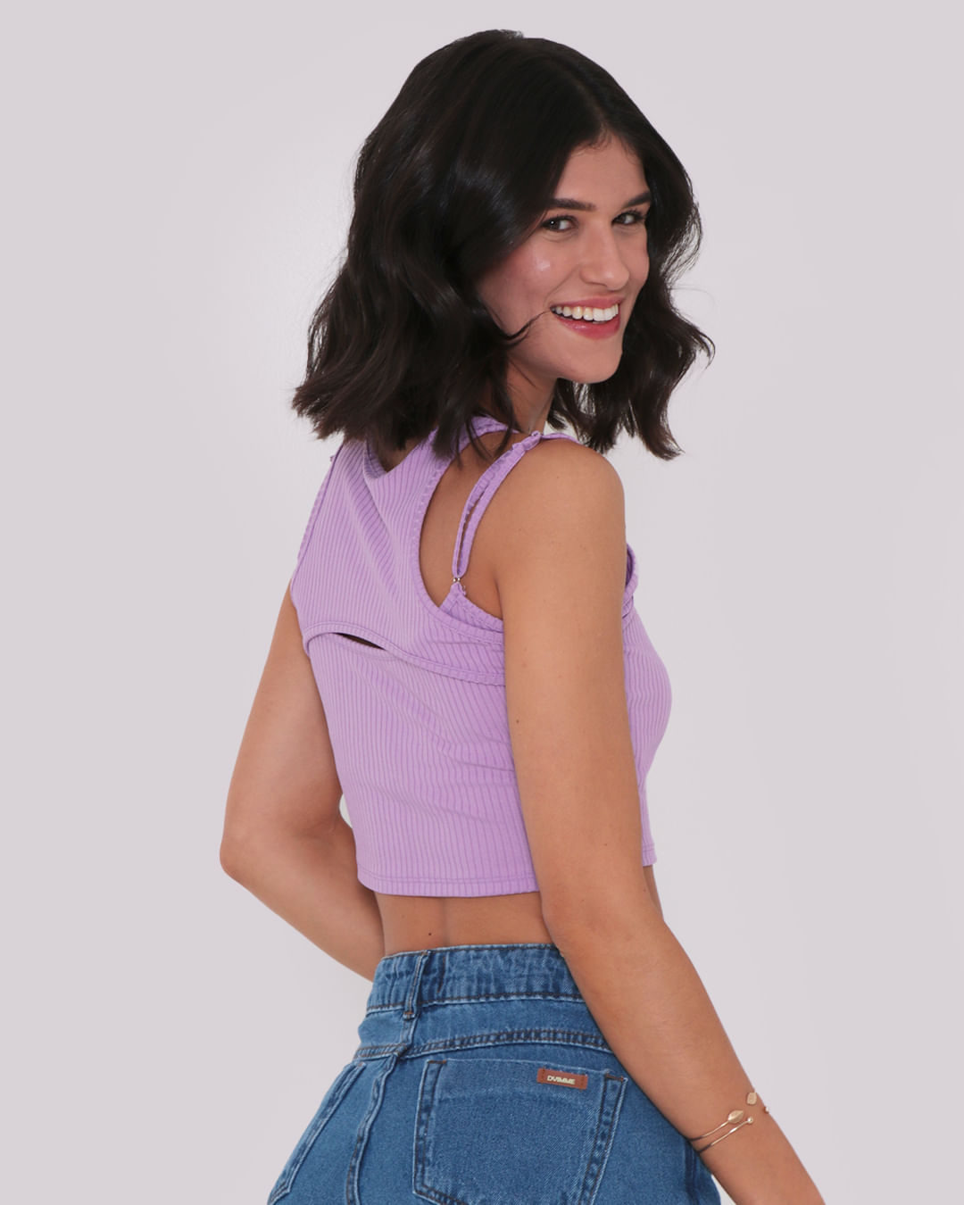 Regata-Cropped-Sobreposicao-Canelada-Lilas-Claro