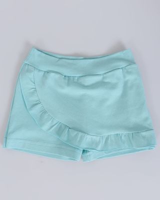 Short-Saia-Bebe-Babado-Gliter-Verde-Claro