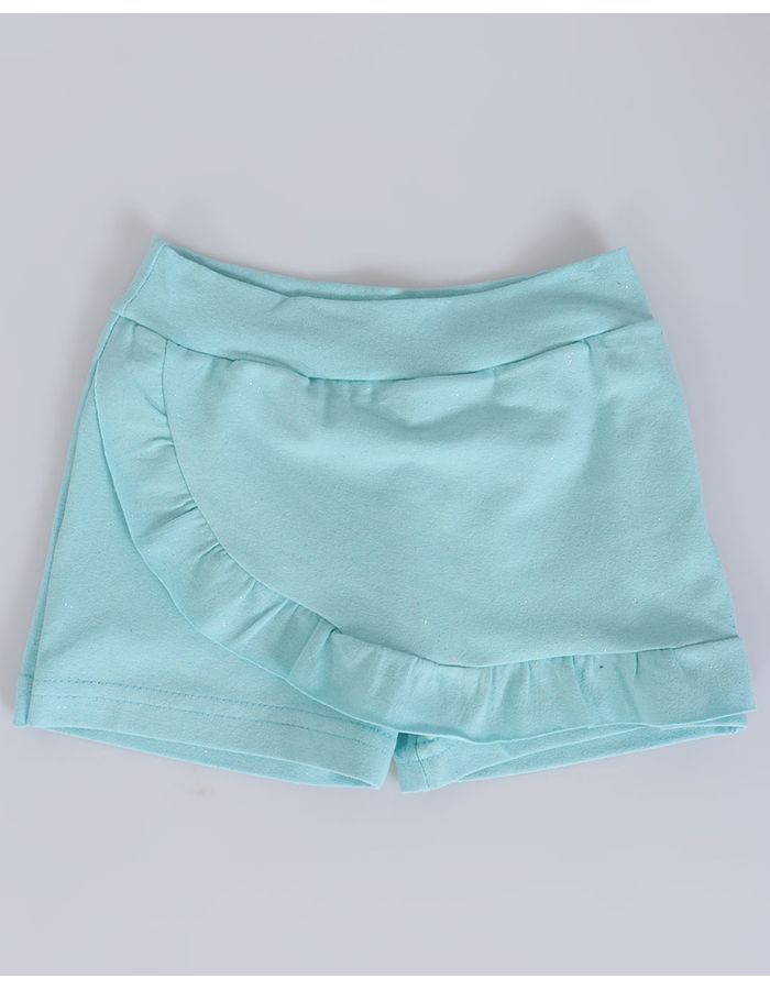 Short-Saia-Bebe-Babado-Gliter-Verde-Claro