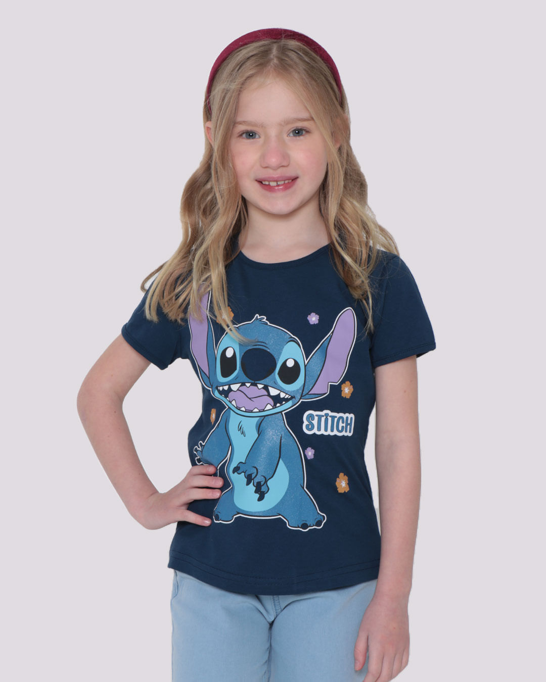 Blusa-Infantil-Disney-Stitch-Marinho