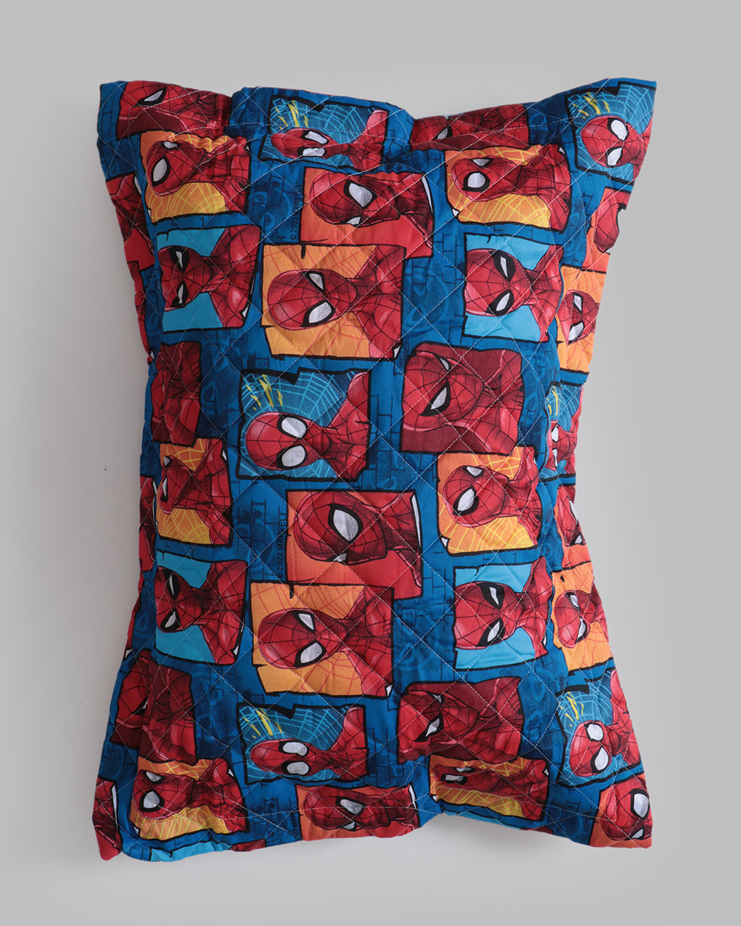 Porta-Travesseiro-Soft-Infantil-Homem-Aranha-Marvel-Azul