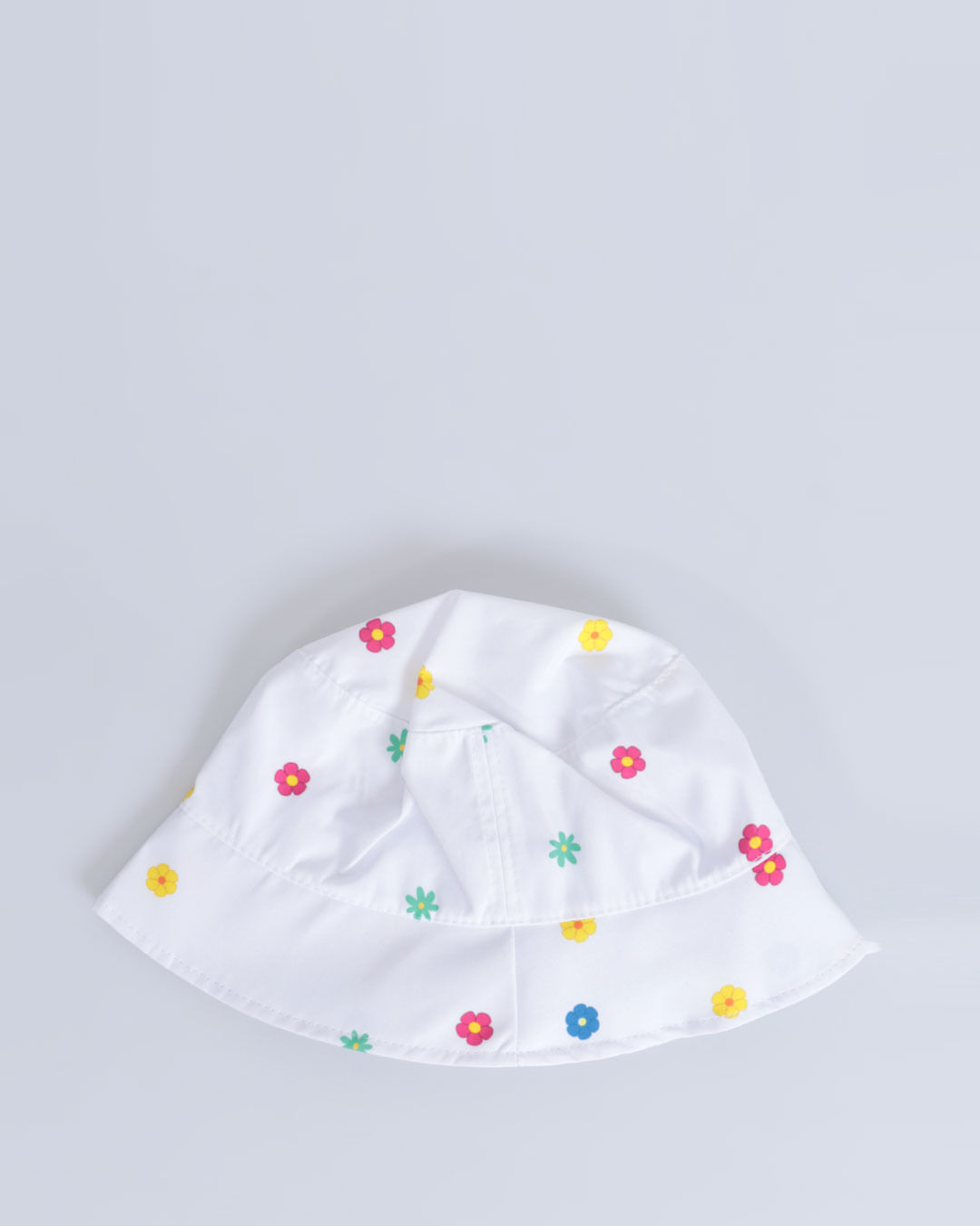 Chapeu-Infantil-Bucket-Hat-Estampado-Floral-Branco