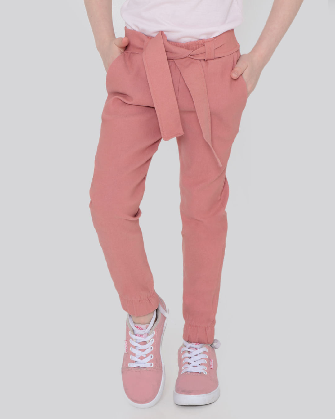 Calca-Moletom-Infantil-Jogger-Rosa-Claro