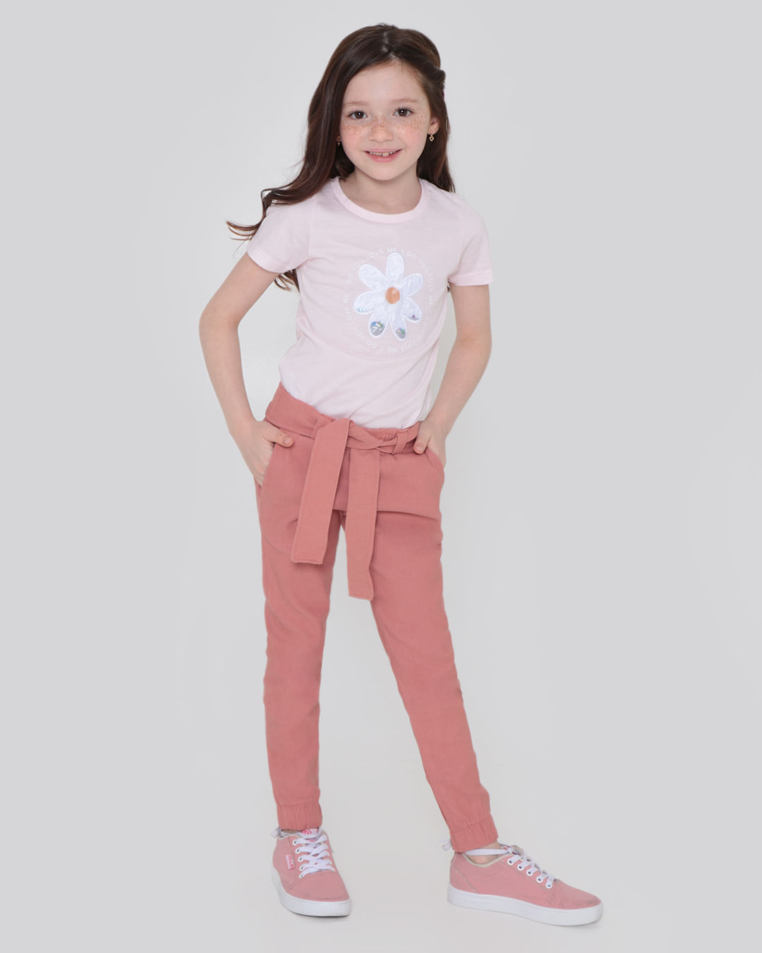 Calca-Moletom-Infantil-Jogger-Rosa-Claro