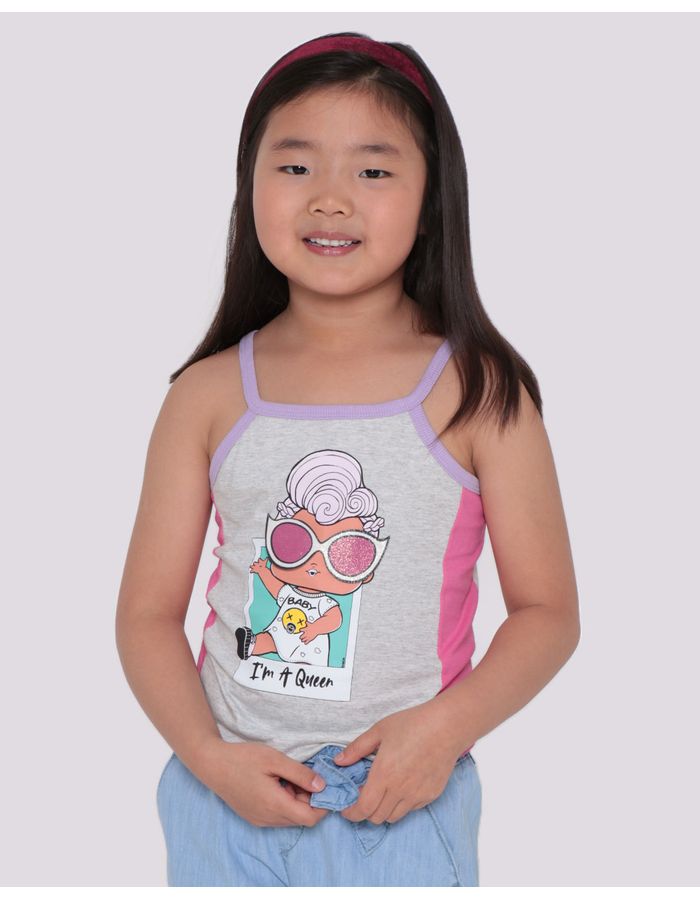 Blusa-Infantil-Alcinha-LOL-Cinza