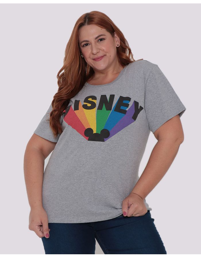 Blusa-Plus-Size-Estampa-Disney-Cinza