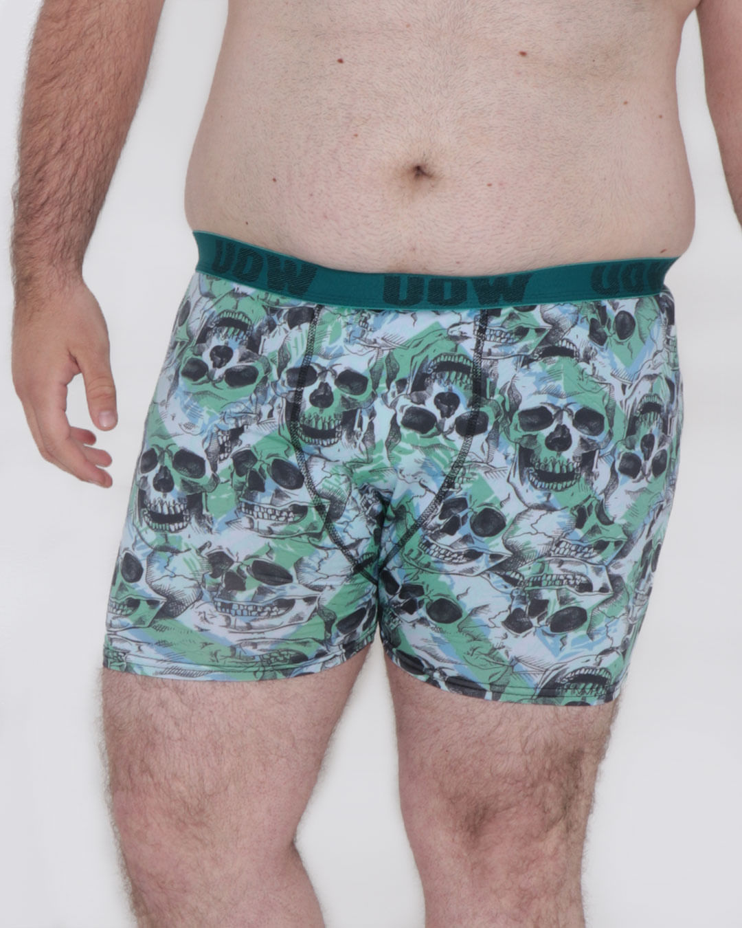 Cueca-Plus-Size-Boxer-Microfibra-Estampada-Verde