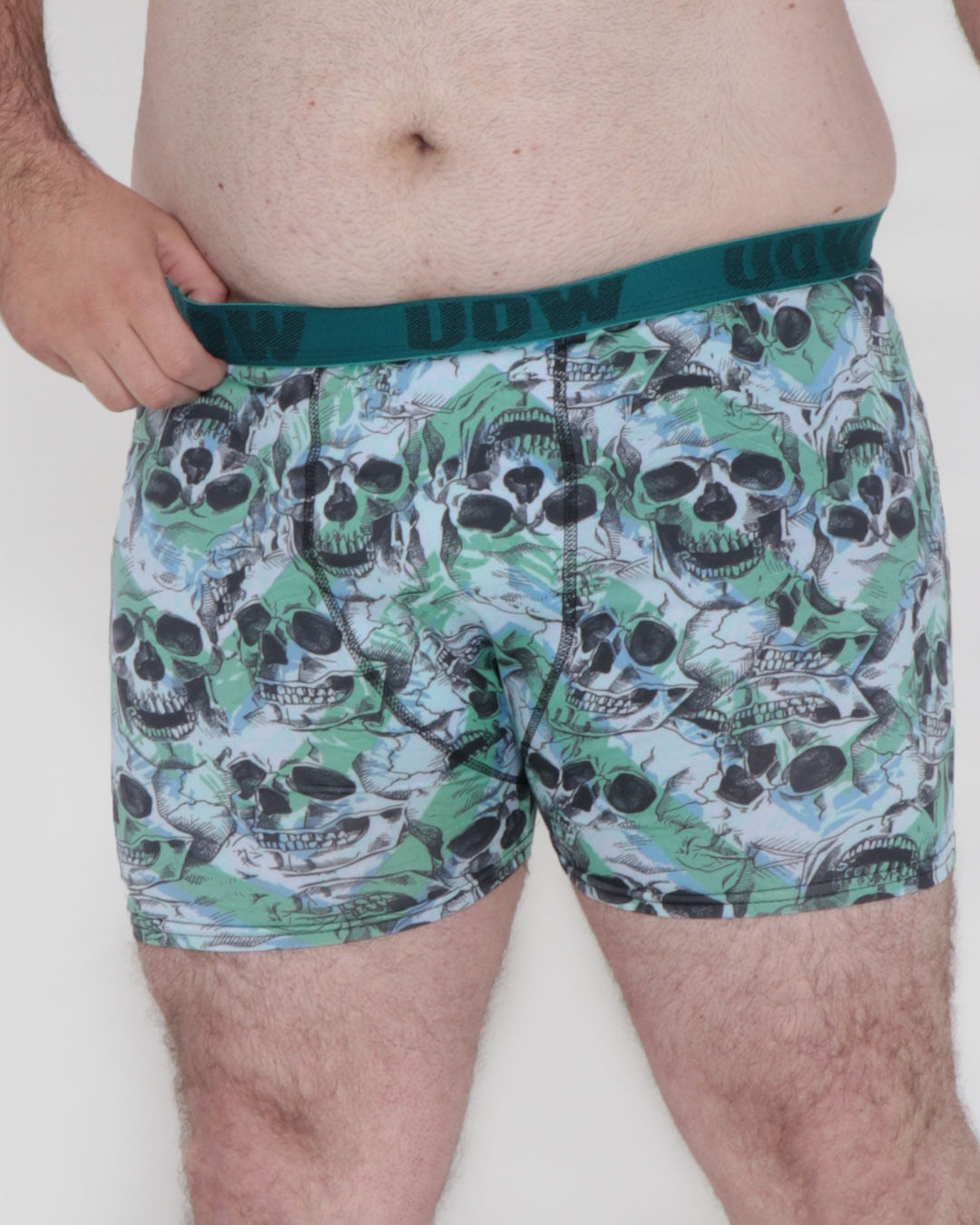 Cueca-Plus-Size-Boxer-Microfibra-Estampada-Verde