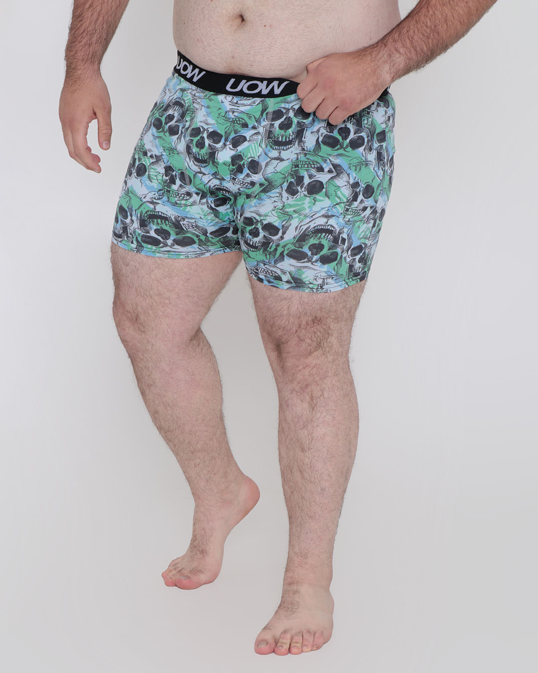 Cueca-Plus-Size-Boxer-Microfibra-Estampada-Azul