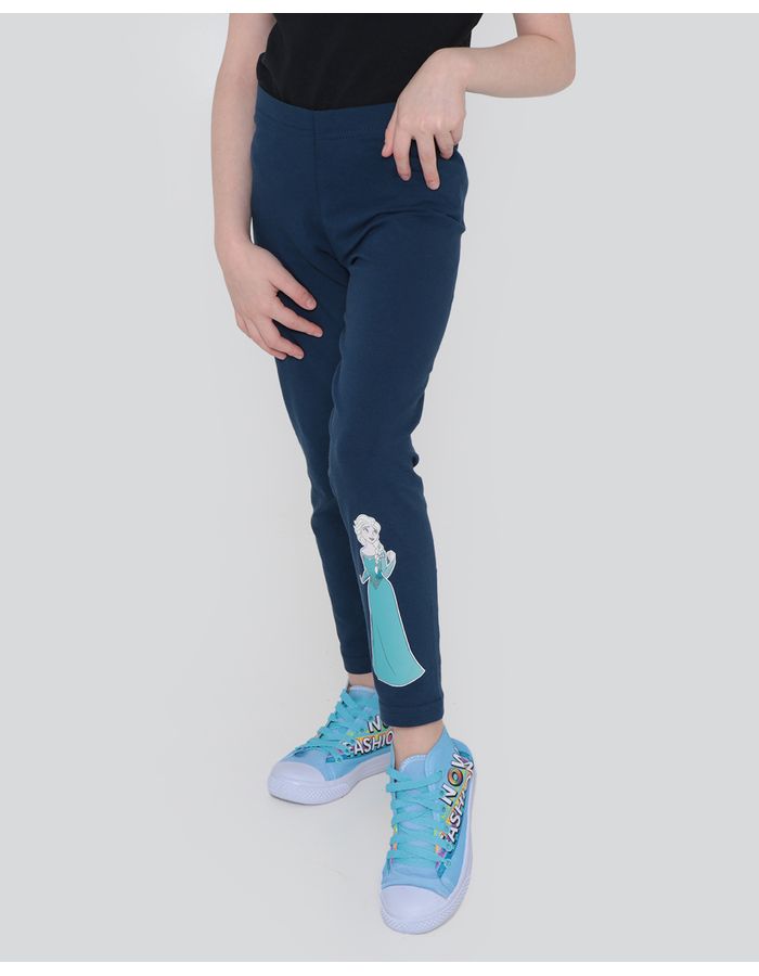 Calca-Legging-Infantil-Disney-Elsa-Frozen-Marinho