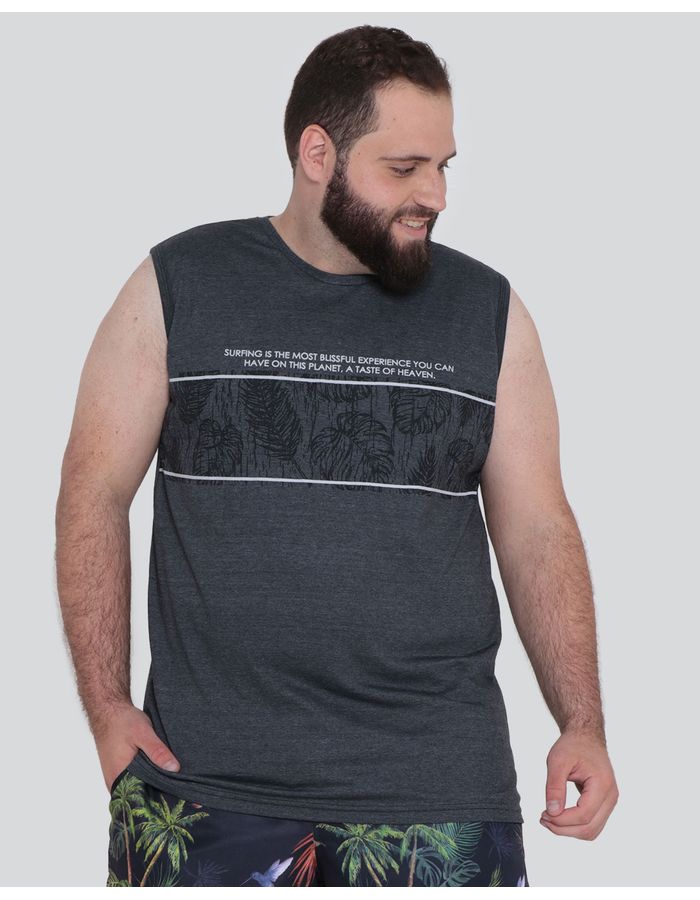 Regata-Plus-Size-Masculina-Machao-Estampada-Cinza