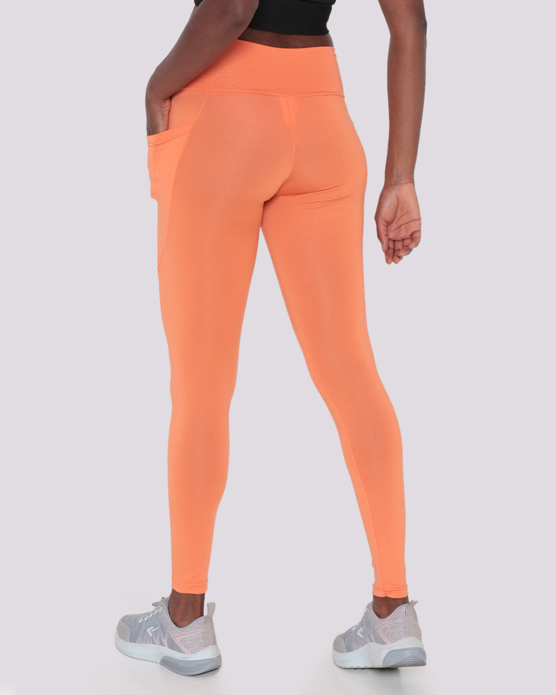 Calca-Legging-Fitness-Feminina-Fitter-Laranja