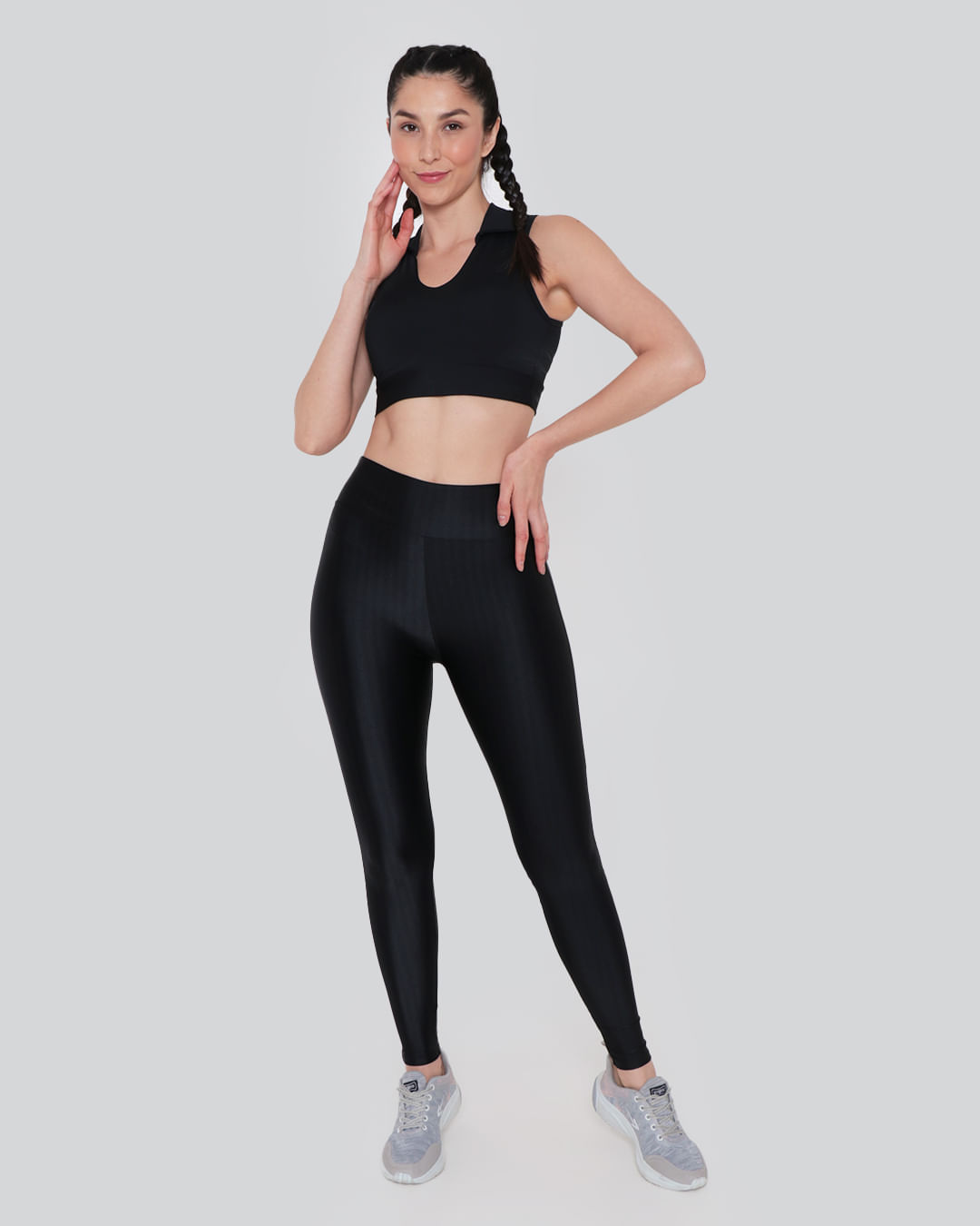 Calca-Legging-Feminina-Fitness-Listras-3D-Preta