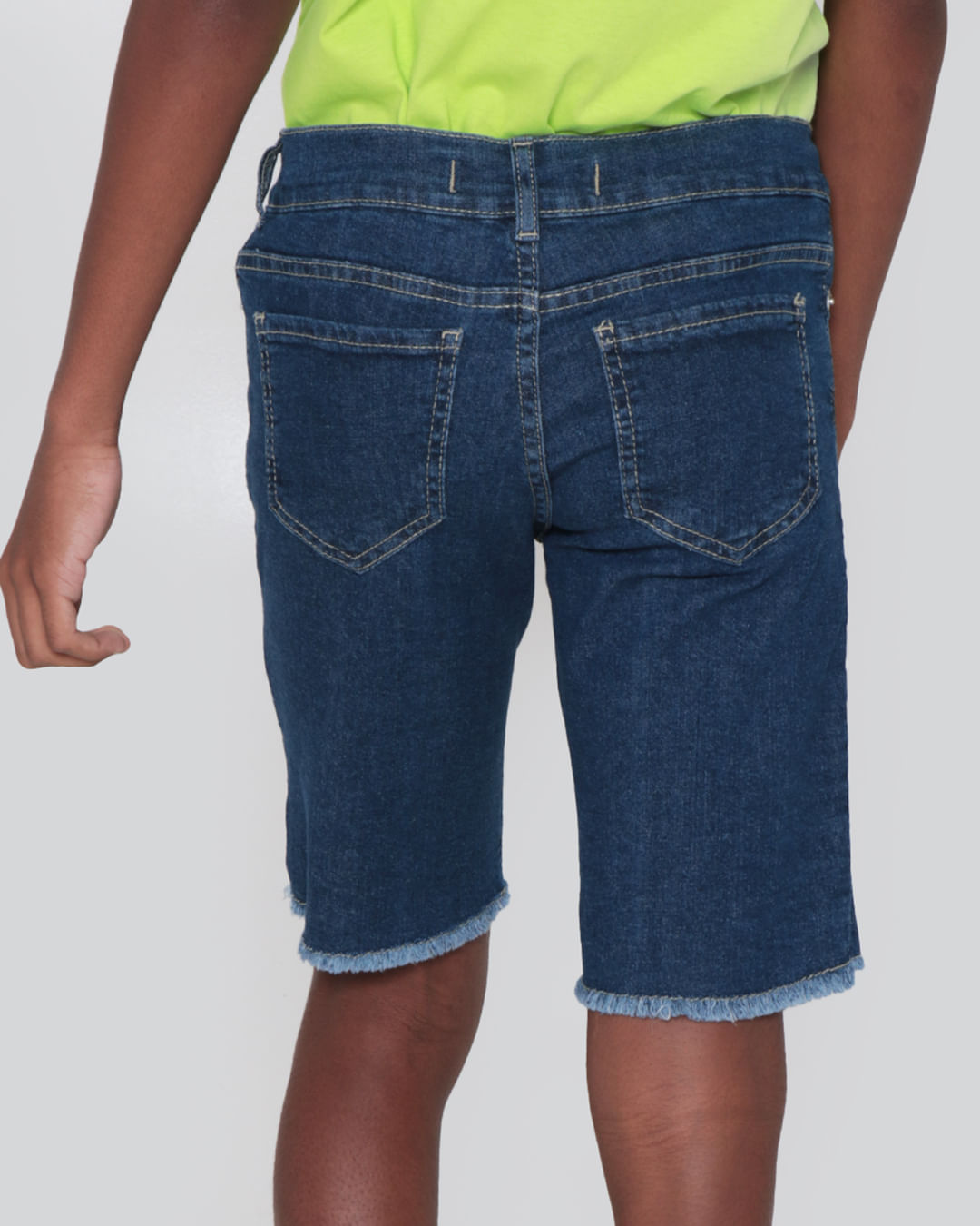 Bermuda-Jeans-Juvenil-Destroyed-Barra-Desfiada-Azul