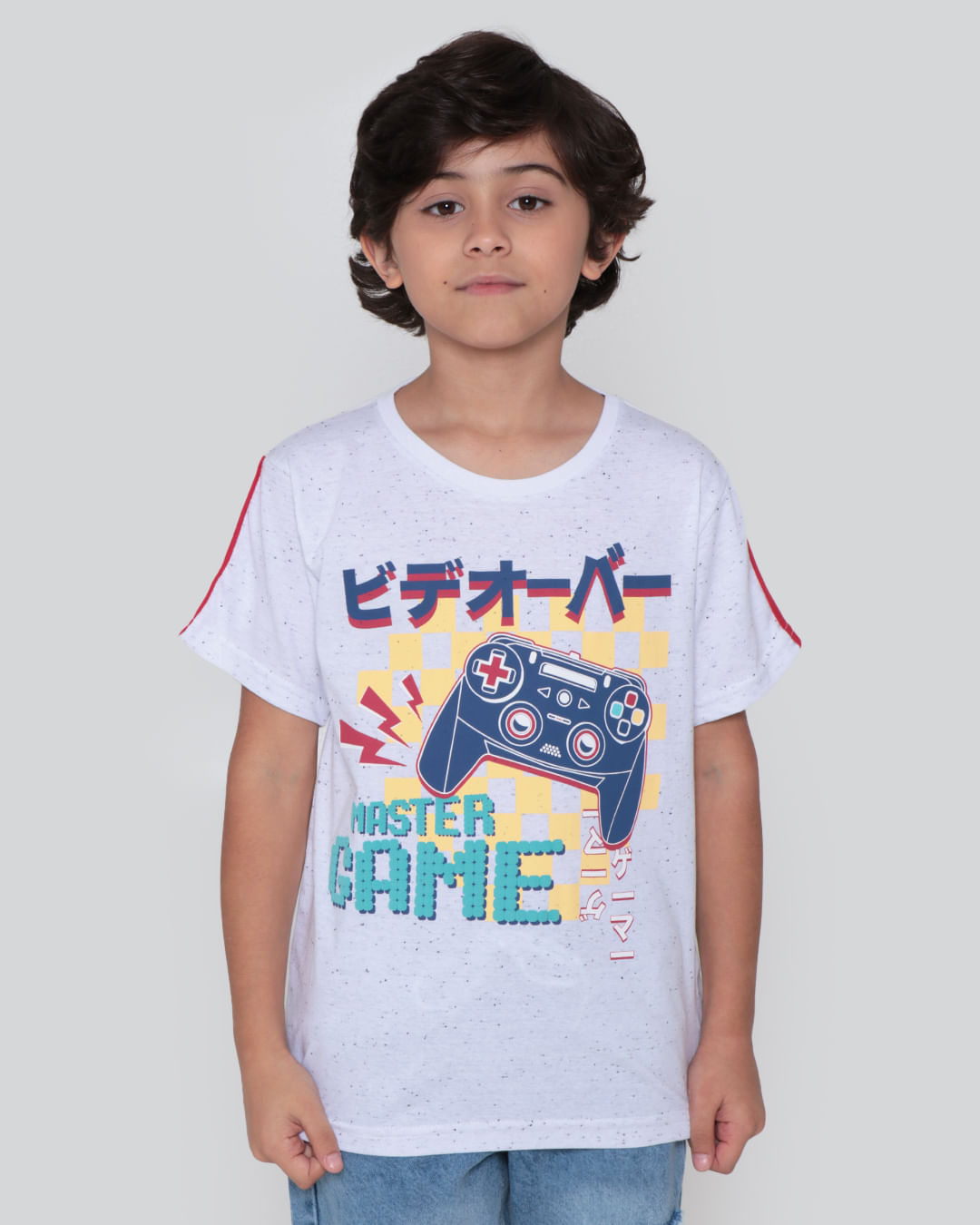 Camiseta-Infantil-Botone-Estampa-Game-Branca