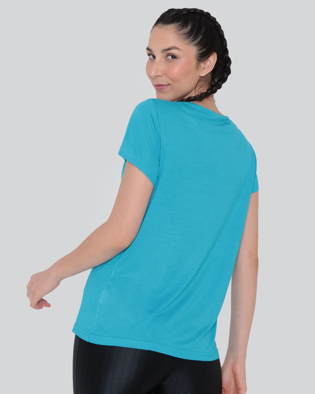 Blusa-Feminina-Fitness-Fitter-Azul