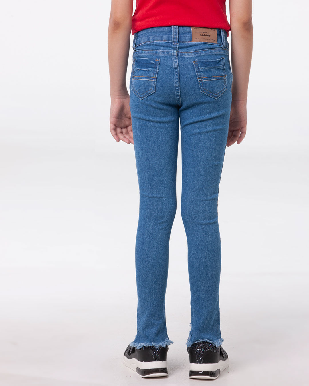 Calca-Jeans-Infantil-Skinny-Desfiado-Azul