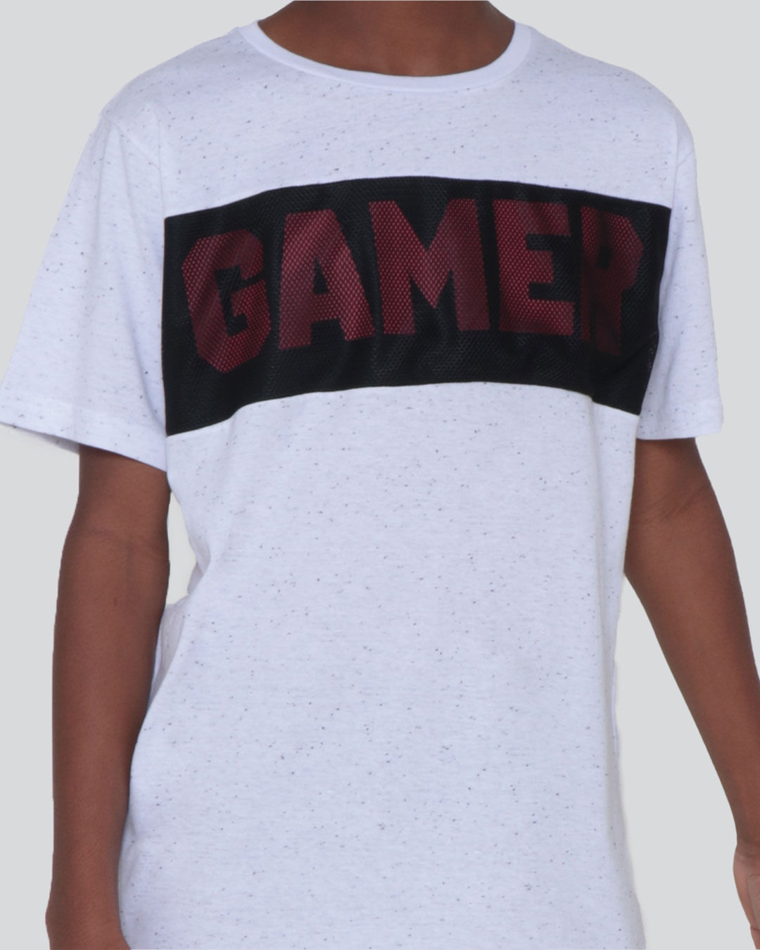 Camiseta-Juvenil-Flame-Recorte-Estampa-Game-Branca