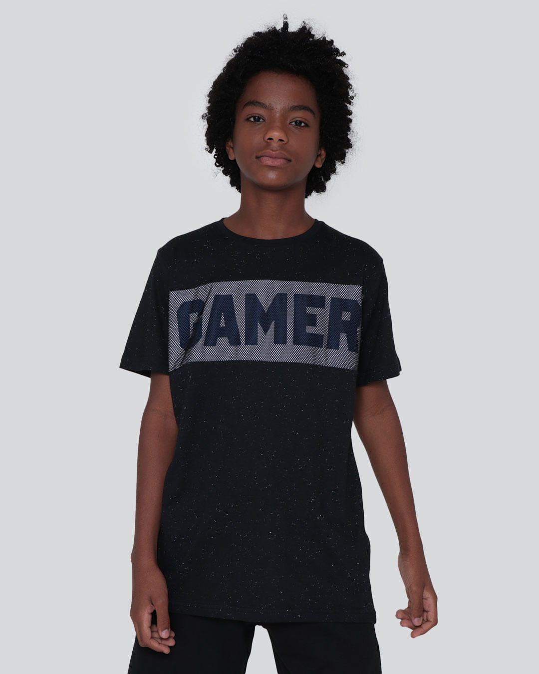 Camiseta-Juvenil-Flame-Recorte-Estampa-Game-Preta