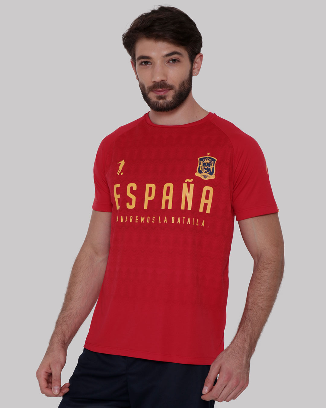 Camiseta-Masculina-Fitness-Espanha-Vermelho-Medio