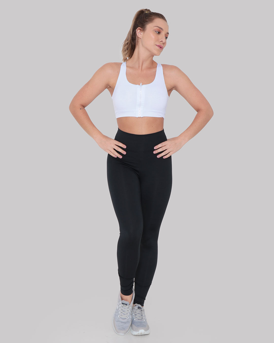 Calca-Legging-Fitness-Feminina-Basica-Lisa-Preta