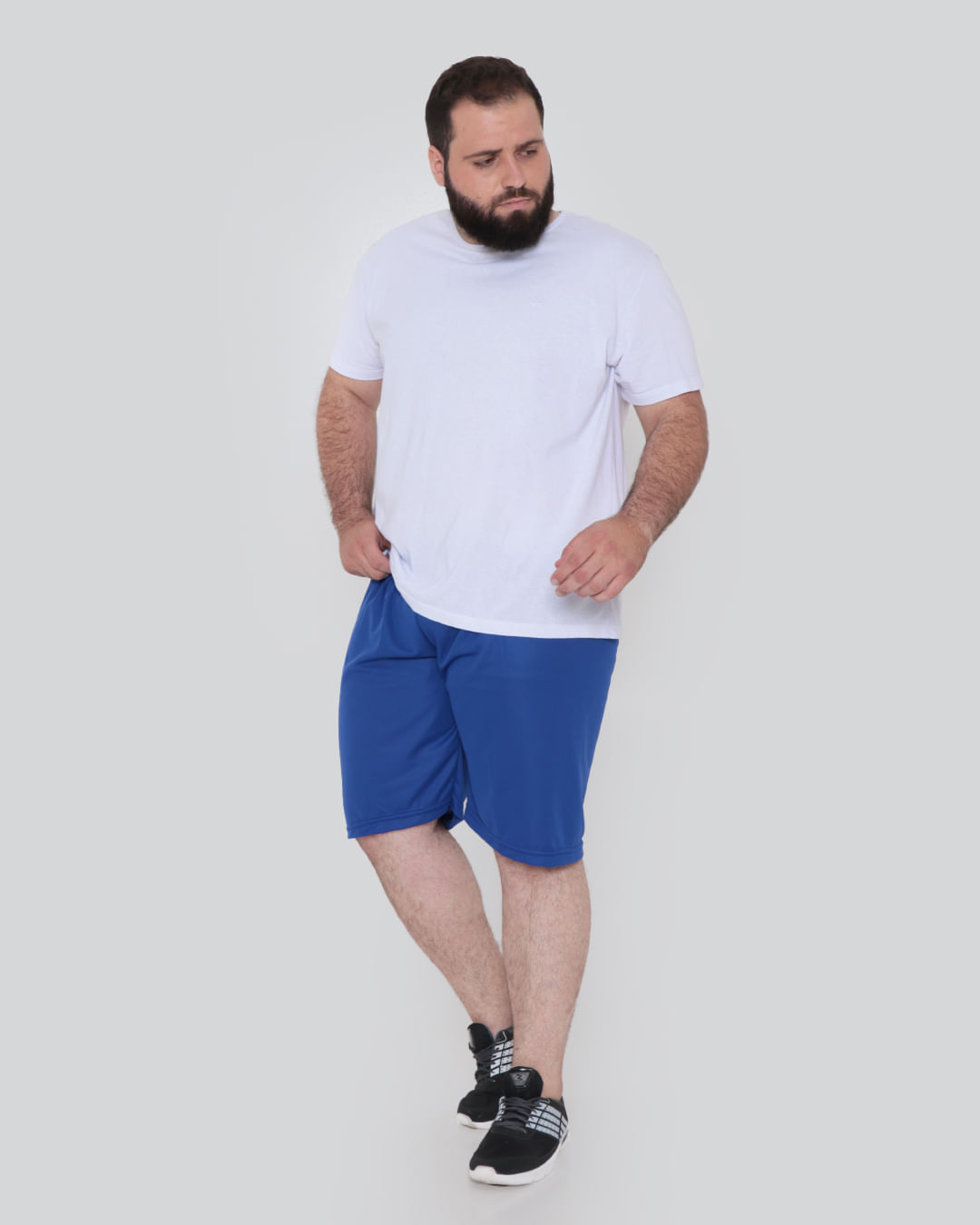 Bermuda-Plus-Size-Fitness-Masculina-Azul