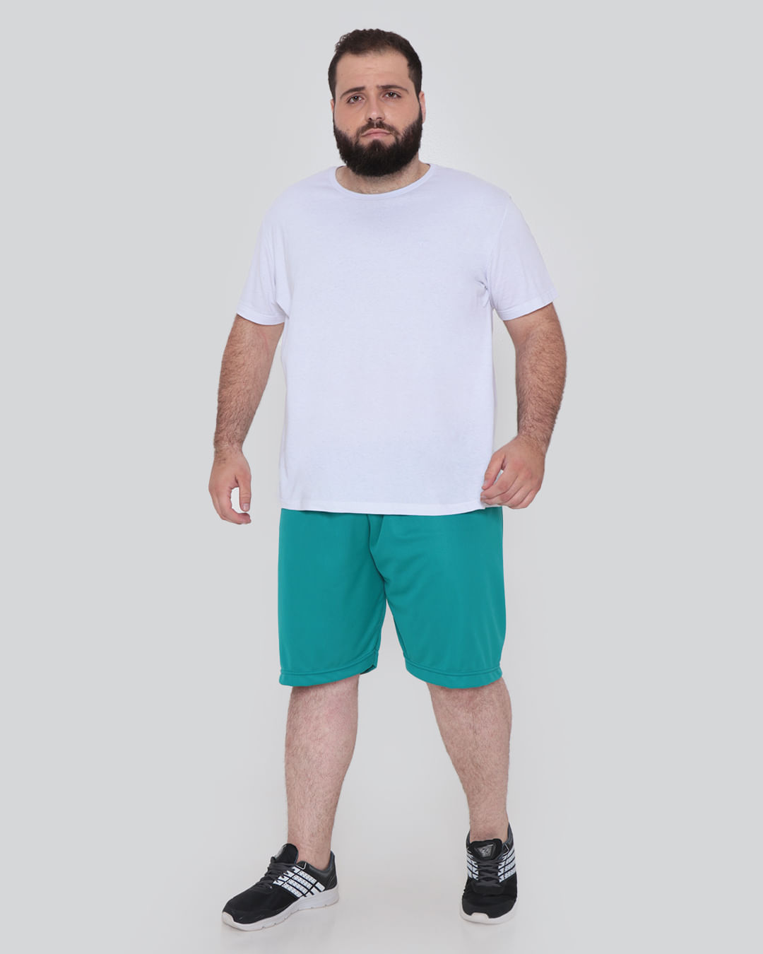 Bermuda-Plus-Size-Fitness-Masculina-Verde