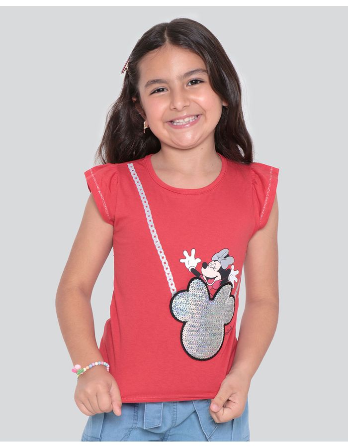 Blusa-Infantil-Minnie-Mouse-Disney-Vermelho-Medio